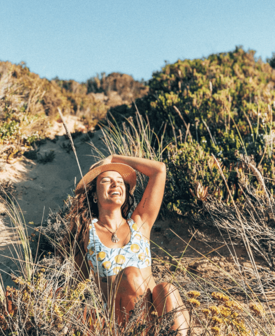 brazilian lemon sporty swimsuit