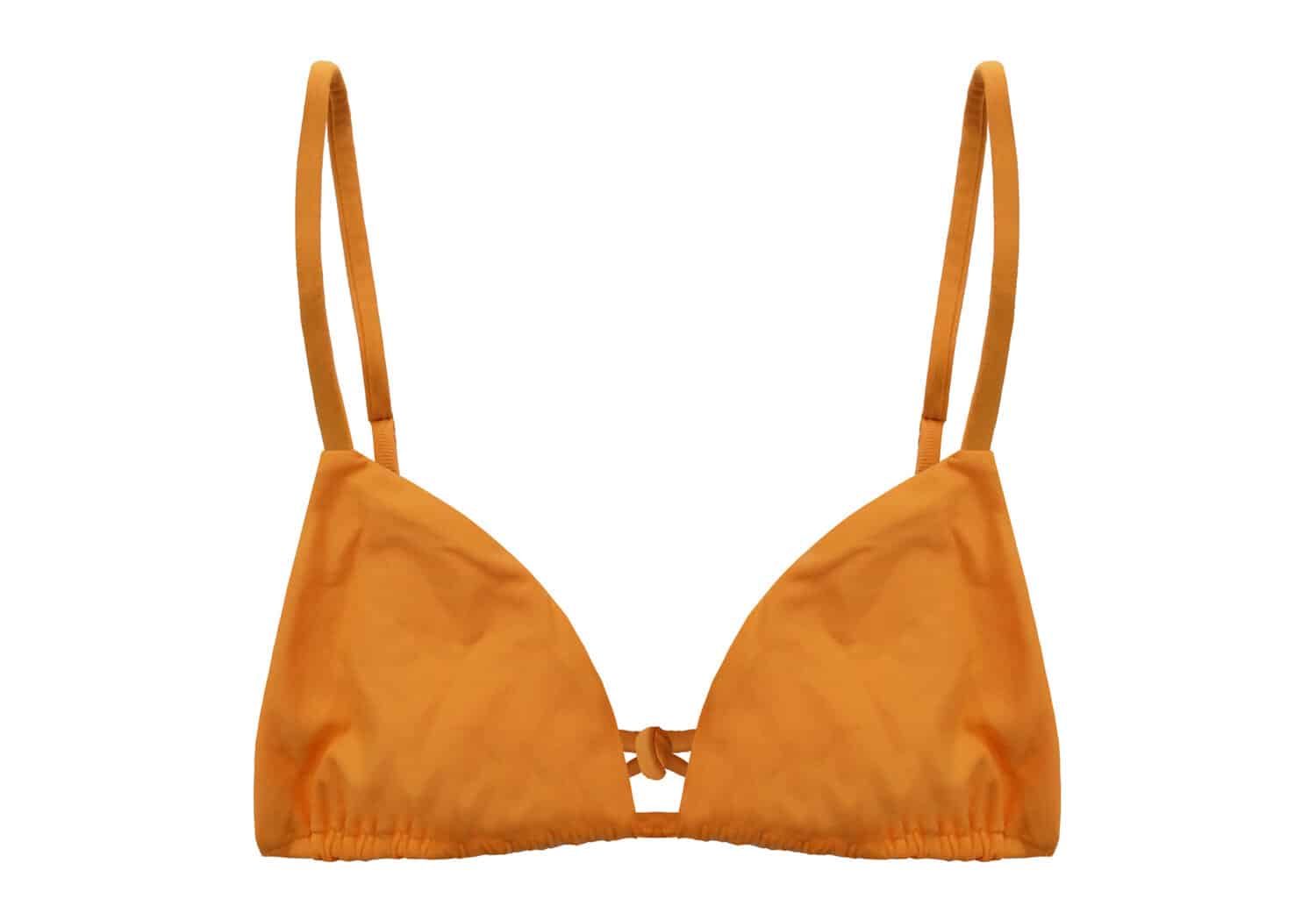 Bralette Bikini Top Peach | Vanilla Sand | Sustainable Swimwear